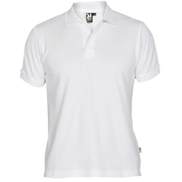 Polo 100% algodão, ponto piqué, 190 g/m²